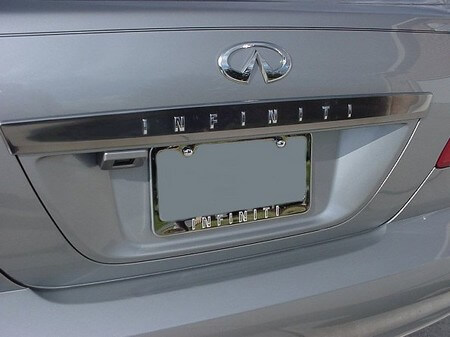 Plastic License Plate Bracket